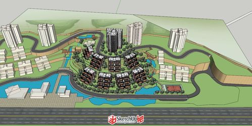 探索山地住宅 從戶(hù)型圖到SketchUp模型庫(kù)的精品資源